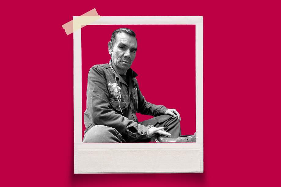 Manuel Zambrano heredó el oficio de lustrador de su abuelo.