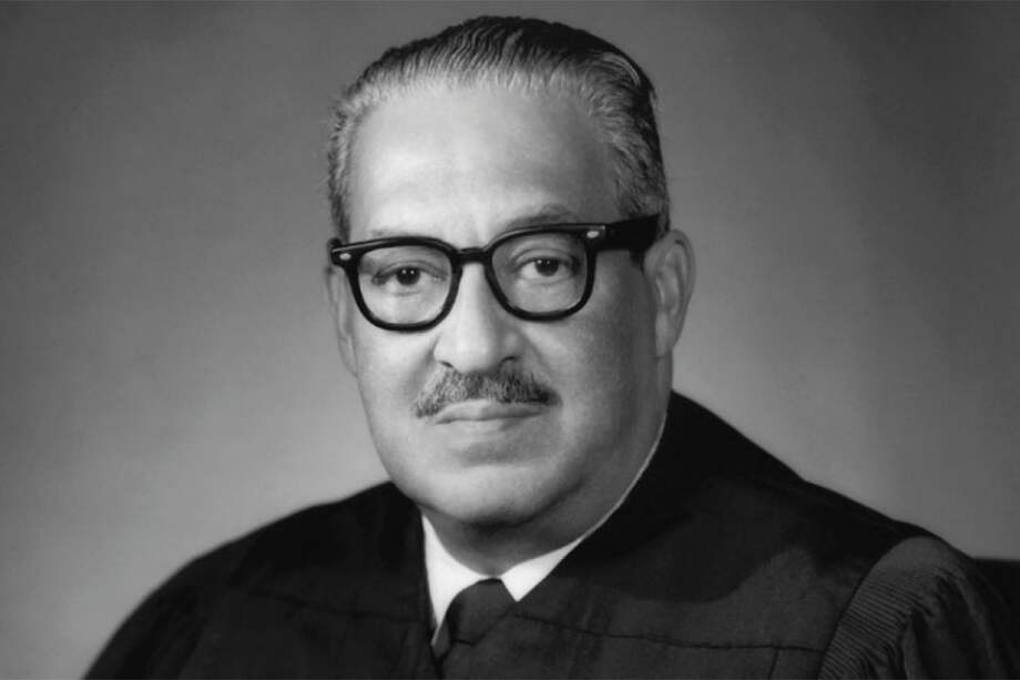 Thurgood Marshall, juez de la Corte Suprema, fue el primer afroamericano en ocupar ese cargo en el tribunal más importante de la justicia de Estados Unidos. / Foto: Tomada de thurgoodmarshall.com