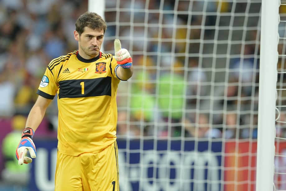 Iker Casillas, campeón del mundo con la selección de España en el Mundial de Sudáfrica 2010.