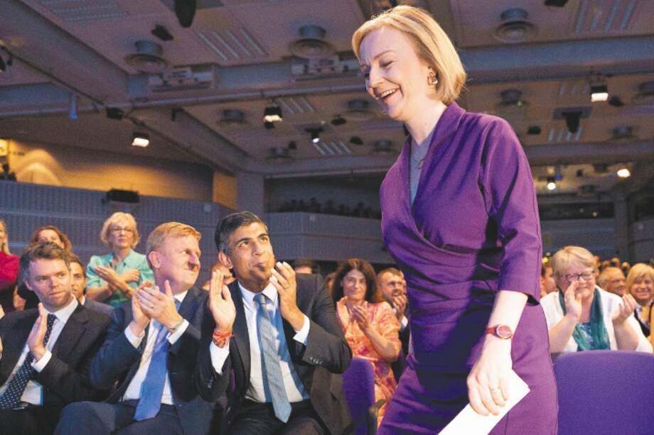 Liz Truss prometió bajar los impuestos para impulsar el crecimiento económico del Reino Unido.