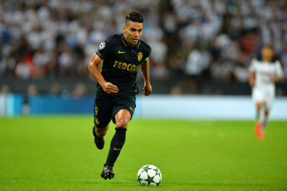 Radamel Falcao jugó 80 minutos en el triunfo del Mónaco ante el Tottenham. Foto: AFP