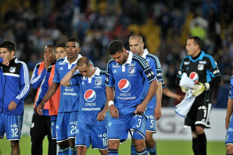 Millos jugó muy mal anoche y perdió frente a Equidad en El Campín, ante unos 20 mil espectadores. / Gustavo Torrijos