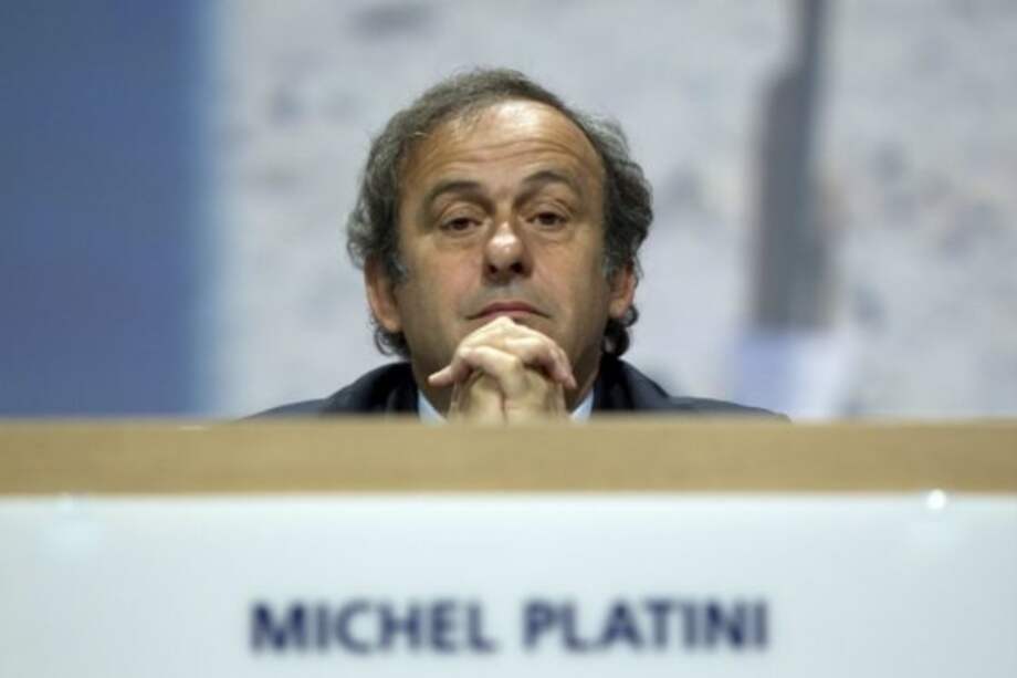 Michel Platini renunció como presidente de la UEFA. Foto: AFP