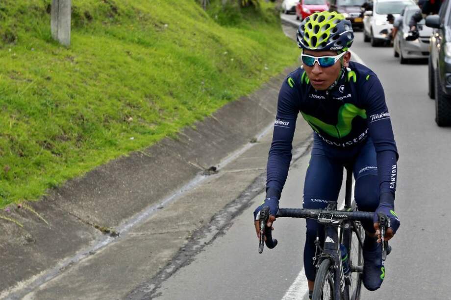 Nairo Quintana se mantiene líder de la Ruta del Sur. Foto: EFE