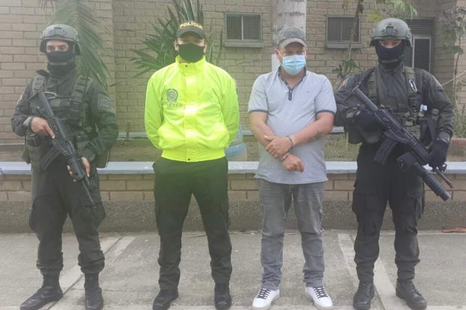 Willar Duarte Arango, alias Veterino, nuevamente capturado como presunto colaborador de las Autodefensas Gaitanistas de Colombia.