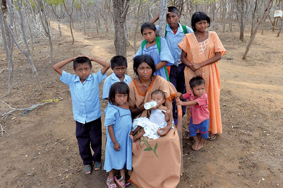 Hambre y sed, la eterna lucha de los Wayuu