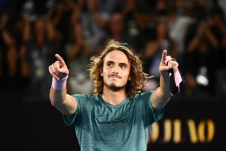Stefanos Tsitsipas, tenista griego. / AFP