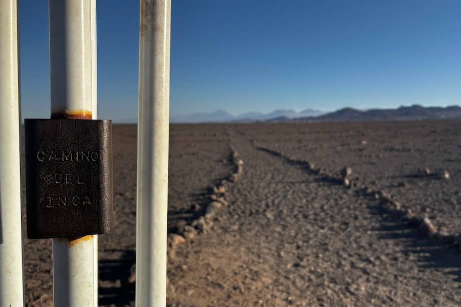 El desierto de Atacama tiene casi toda su extensión en territorio chileno.