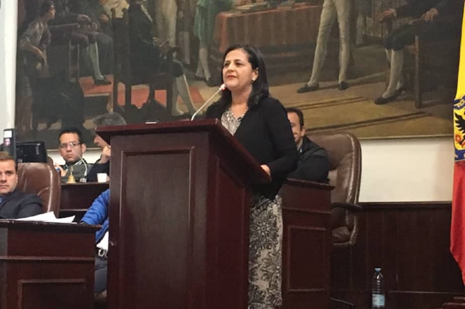 Carmen Teresa Castañeda. /Concejo de Bogotá