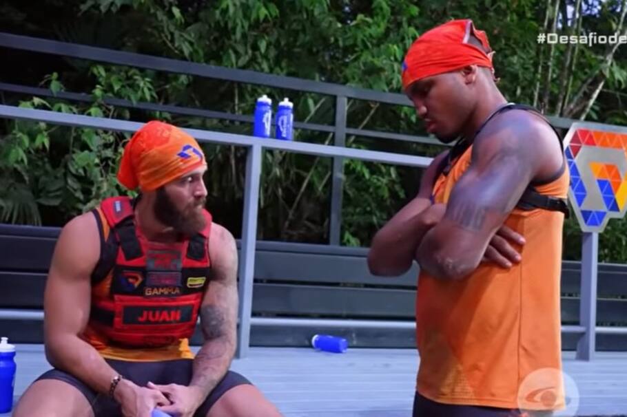 El deportista tuvo que abandonar la 'Ciudad de las cajas' para ser atendido por el equipo médico, luego del ‘Desafío de Sentencia y Servicios’. Así reaccionó Katiuska.