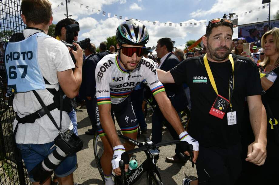 Peter Sagan fue expulsado del Tour de Francia / AFP