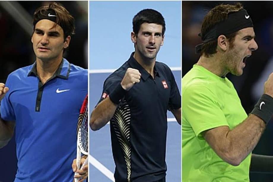 Federer, Djokovic y Del Potro ganan en Roma