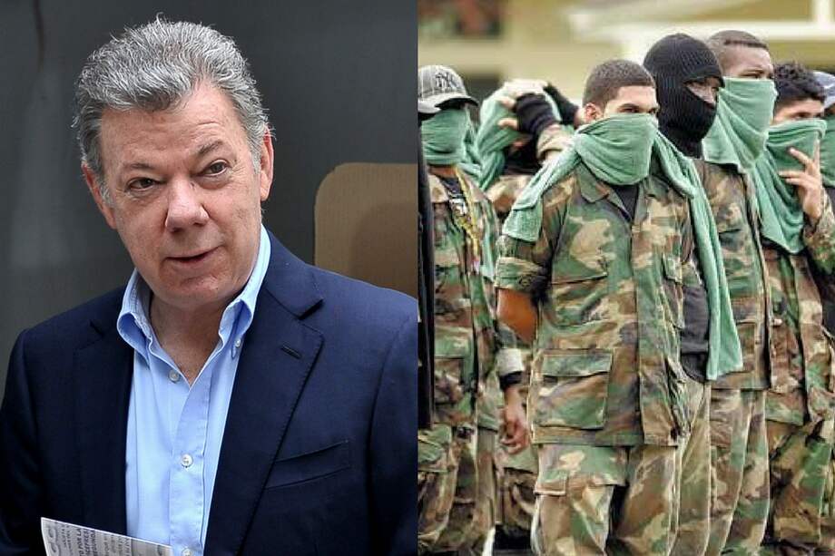 “Lo que nos ha dicho el Clan del Golfo es que, apenas esta ley se sancione, se iniciará el proceso”, aseguró Santos. / SIG y Archivo