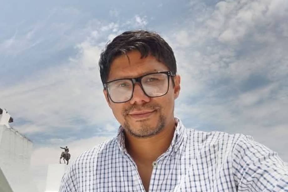 Leonardo Escobar, editor colombiano desaparecido en México.