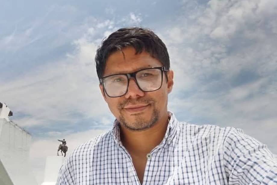 Leonardo Escobar, editor colombiano desaparecido en México.