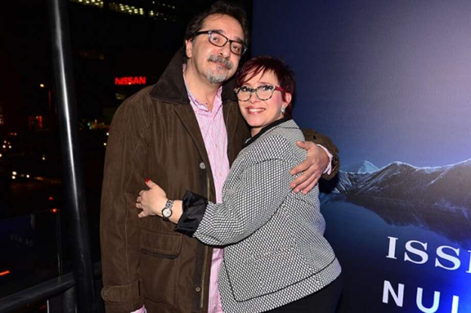 Yaneth Waldman y Claudio Pierri. / Cromos