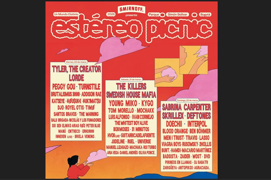 Cartel del Festival Estéreo Picnic 2026