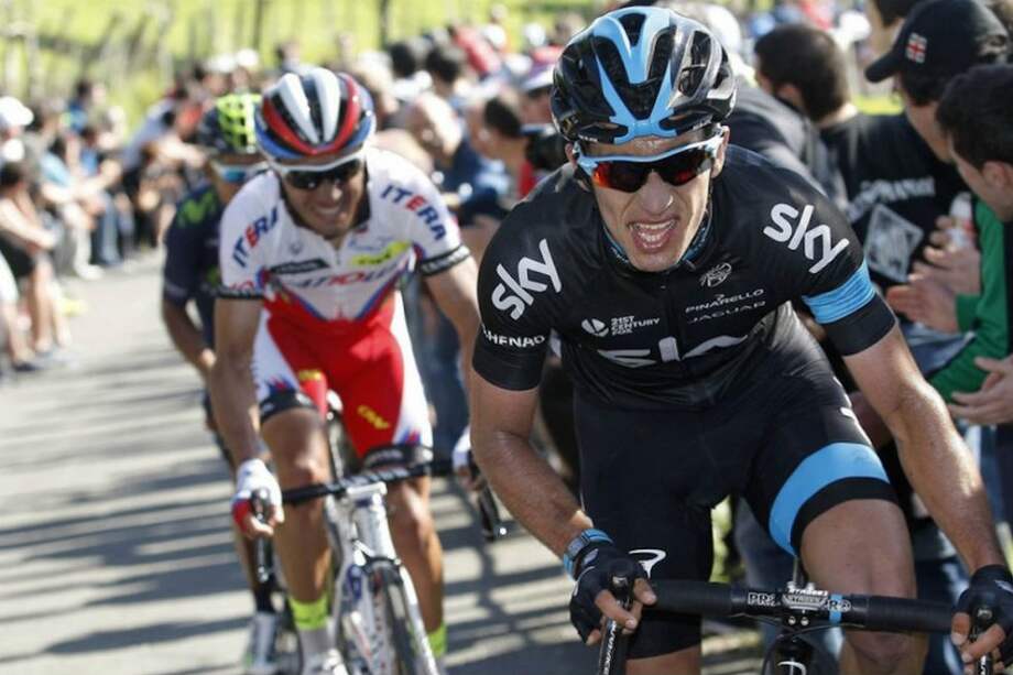 Sergio Luis Henao, ciclista del Sky / AFP