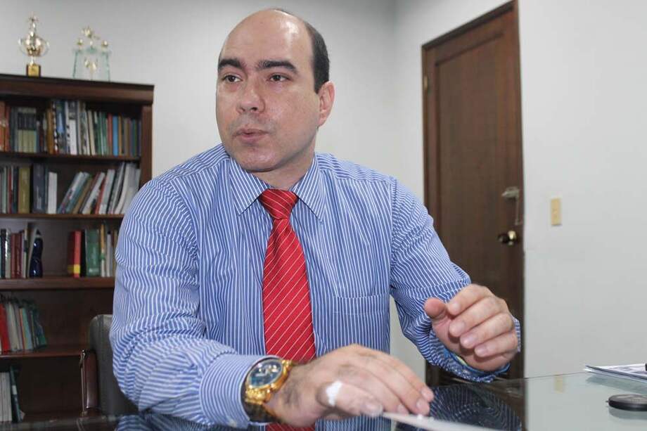 Carlos Andrés Pérez Galindo, rector de la Universidad Santiago de Cali. / ‘Diario de Occidente’