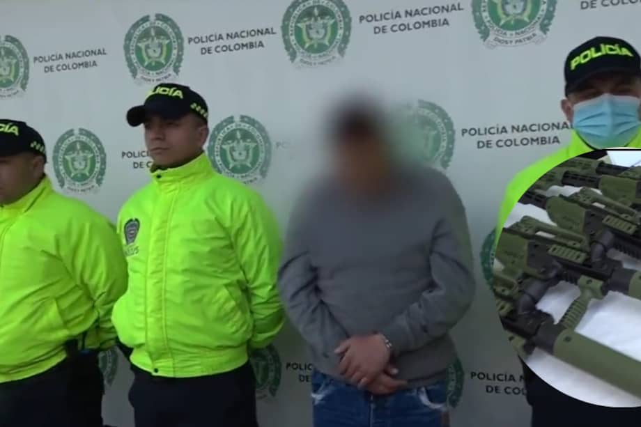 El arsenal decomisado pertenecía a una banda identificada como ´Los Bury', dedicada a la extorsión y otros delitos,