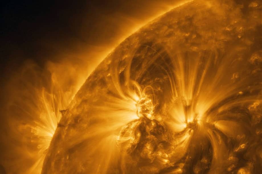 Detalle de la imagen en alta resolución del Sol facilitada por Solar Orbiter.