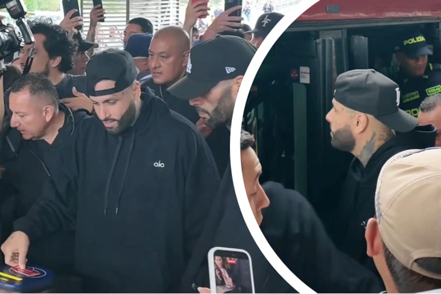 Nicky Jam en Transmilenio