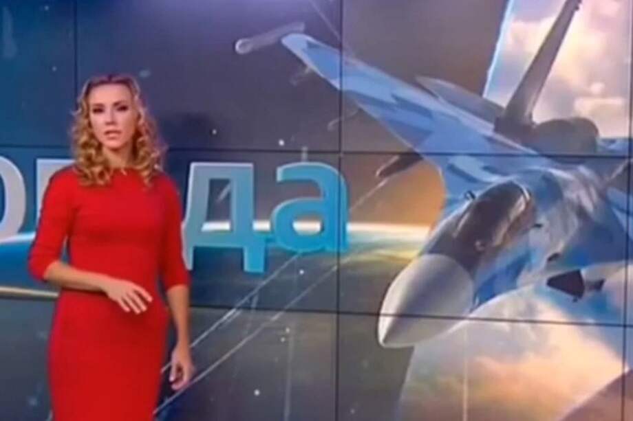 Presentadora de la TV rusa asegura que el clima "es perfecto" para bombardear Siria