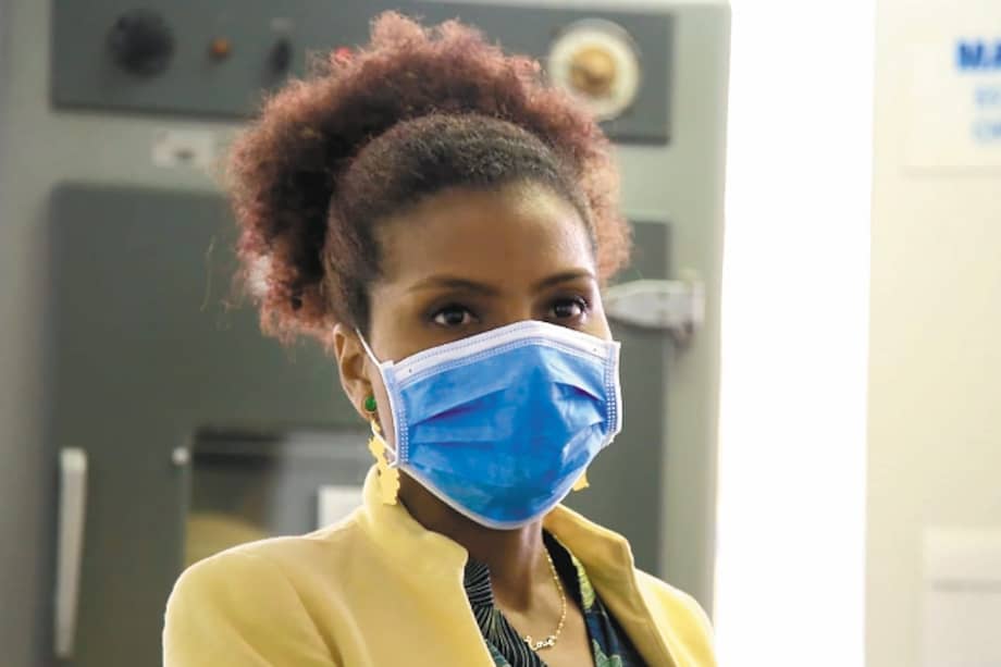 Mabel Gisela Torres, ministra de Ciencia, Tecnología e Innovación. / MinCiencias