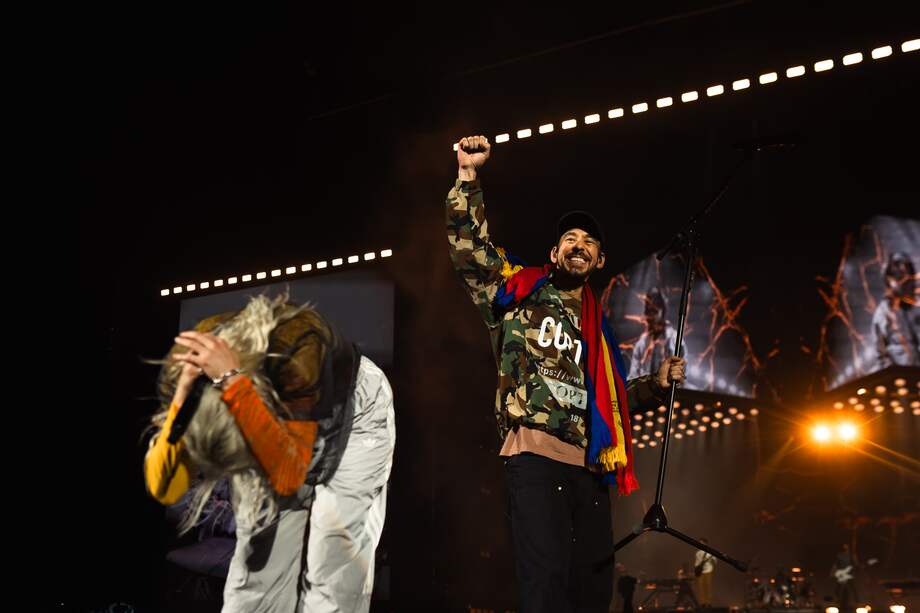 Emily Armstrong y Mike Shinoda.