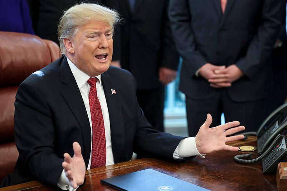 Presidente de Estados Unidos, Donald Trump. / Bloomberg