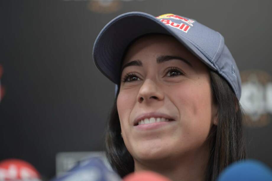 La pedalista inauguró este martes en Bogotá uno de sus gimnasios. / Óscar Pérez