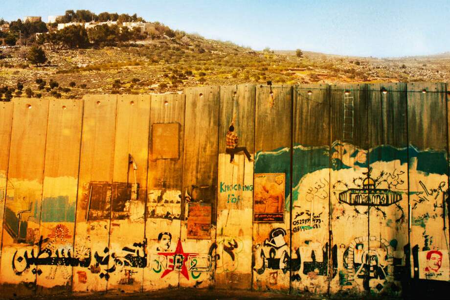 Cartel de la película palestina "Omar", de 2014.