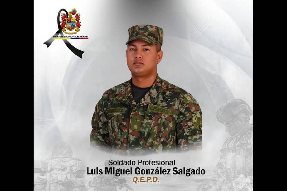 El militar realizaba labores de enlace de comunicaciones de la patrulla.