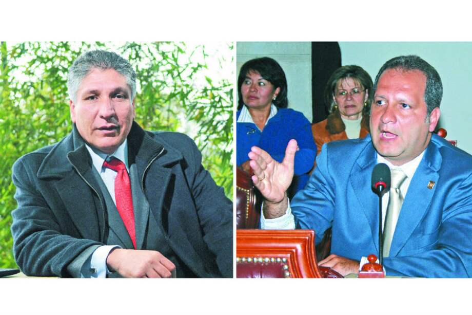 Sigifredo López, director de la Fundación Defensa de Inocentes. El exsenador condenado por parapolítica Dieb Maloof. / Archivo