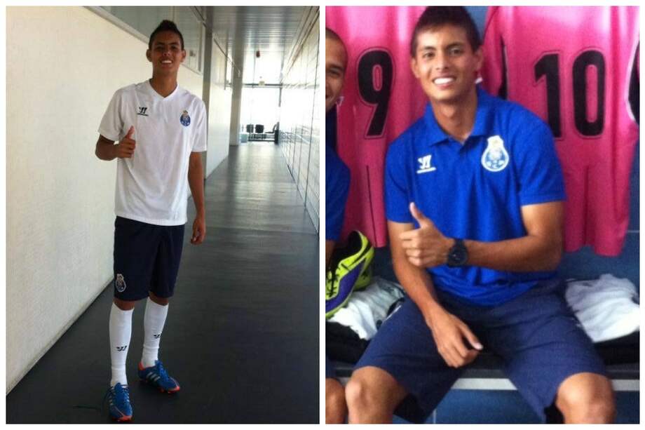 Leonardo Acevedo Ruiz, el nuevo goleador antioqueño del Porto de Portugal.