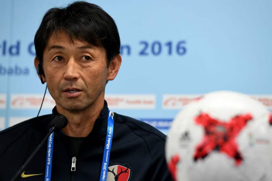 Masatada Ishii, técnico del Kashima. Foto: AFP