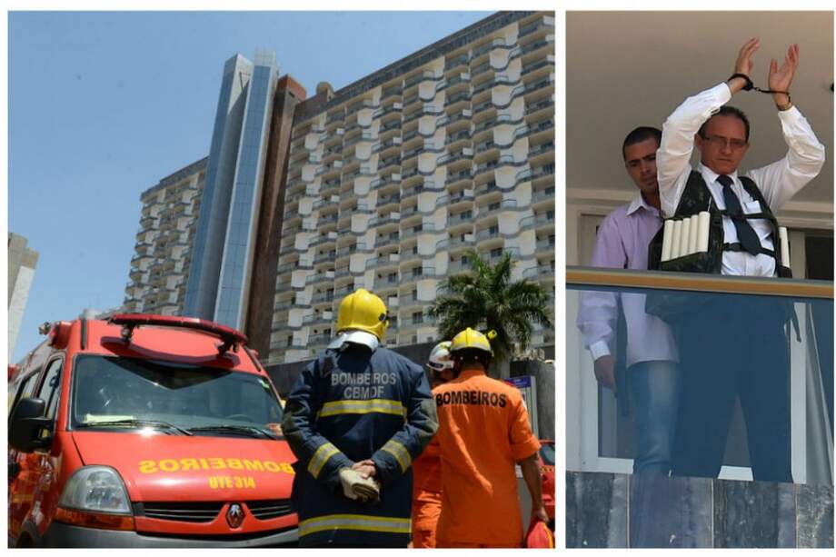 Evacúan hotel en Brasil tras secuestro de empleado y amenaza de explosión