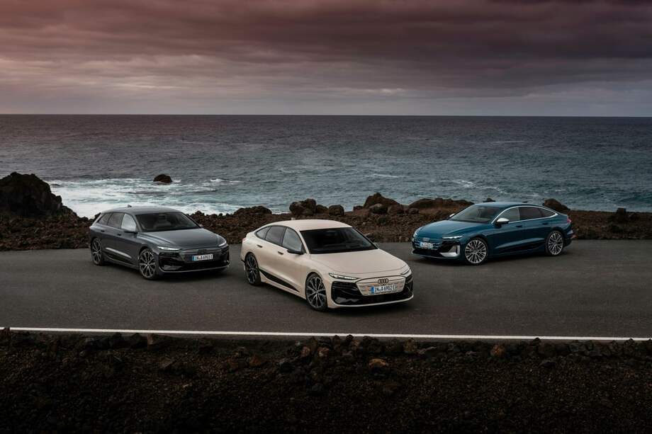 Con una longitud de 4.928 milímetros, una anchura de 2.137 milímetros (incluyendo los espejos retrovisores) y una altura de 1.527 milímetros para el Avant y 1.487 milímetros para el Sportback, el Audi A6 e-tron está diseñado para ofrecer un espacio máximo, confort y funcionalidad para el uso diario. La distancia entre ejes es de 2.946 milímetros, lo que proporciona estabilidad y comodidad en la conducción.