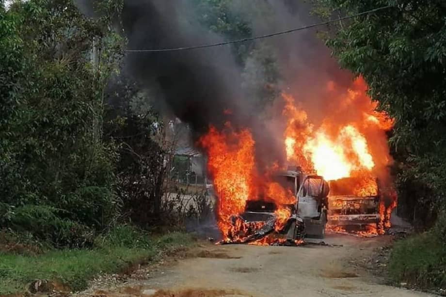 A los conductores de los vehículos no les pasó nada.