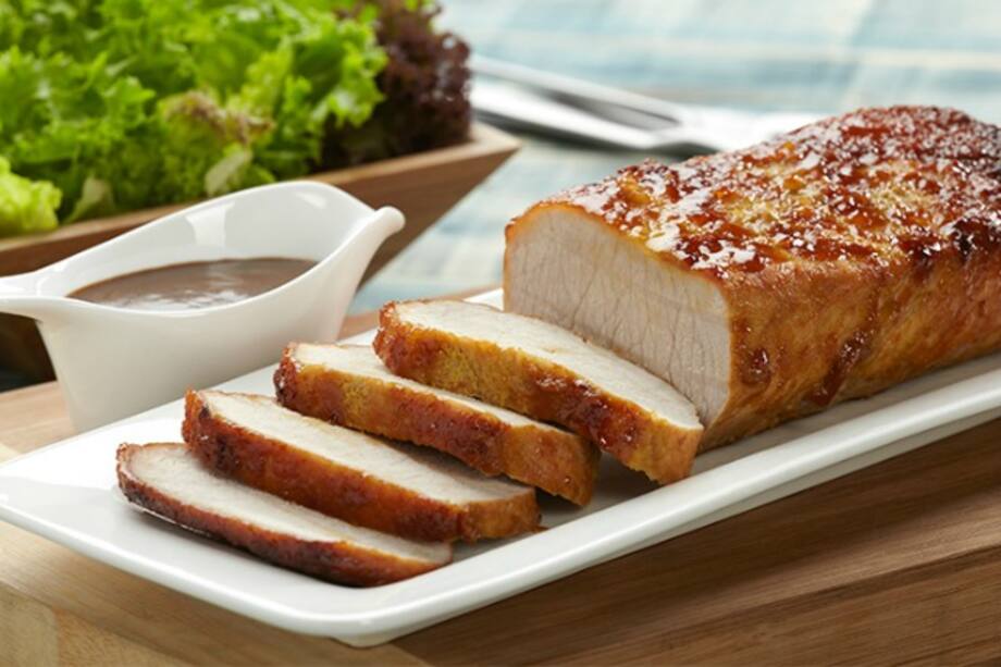 Lomo de cerdo con panela. Me encanta la carne de cerdo