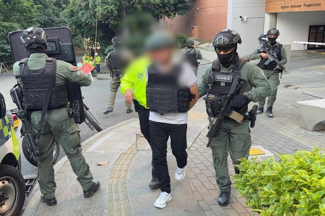 Capturan en Antioquia a alias "Palizada", narcotraficante buscado por Interpol en 196 países
