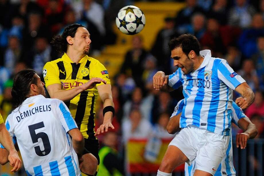 Málaga y Borussia Dortmund igualaron 0-0