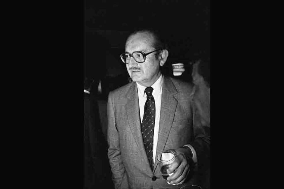 Fernando Londoño Henao en 1984 durante el aniversario de Producciones JES. / Fotos: Archivo - El Espectador