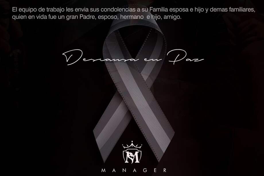 Este fue el comunicado publicado por el equipo de Sebastián Muñoz.