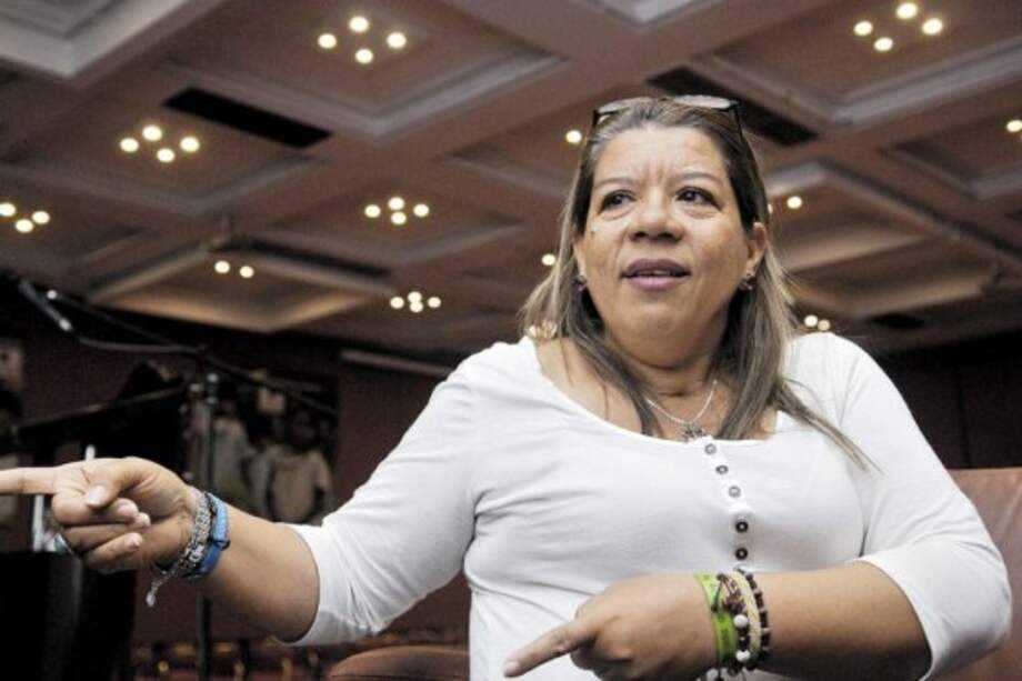 Carmen Palencia, líder de restitución de tierras. / Archivo El Espectador