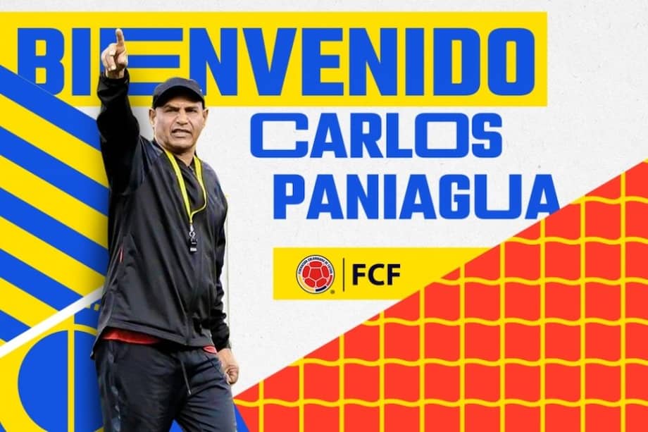 Carlos Paniagua, nuevo DT de la sub 17 y sub 20 femenina de Colombia.