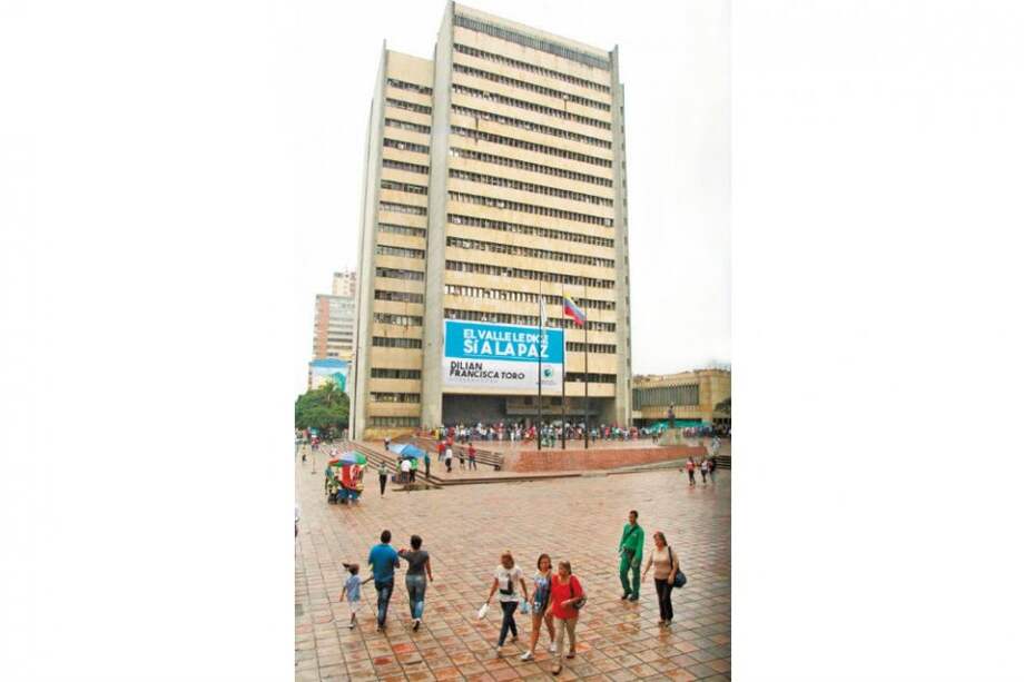 El Palacio de San Francisco, en Cali, sede de la Gobernación del Valle. / Cortesía