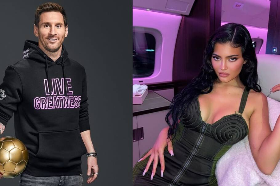 Messi y Kylie Jenner