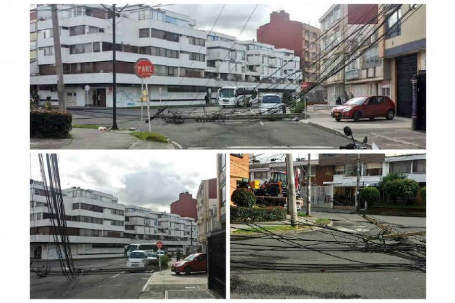 El accidente se presentó en la calle 25B con carrera 43 / Bomberos de Bogotá