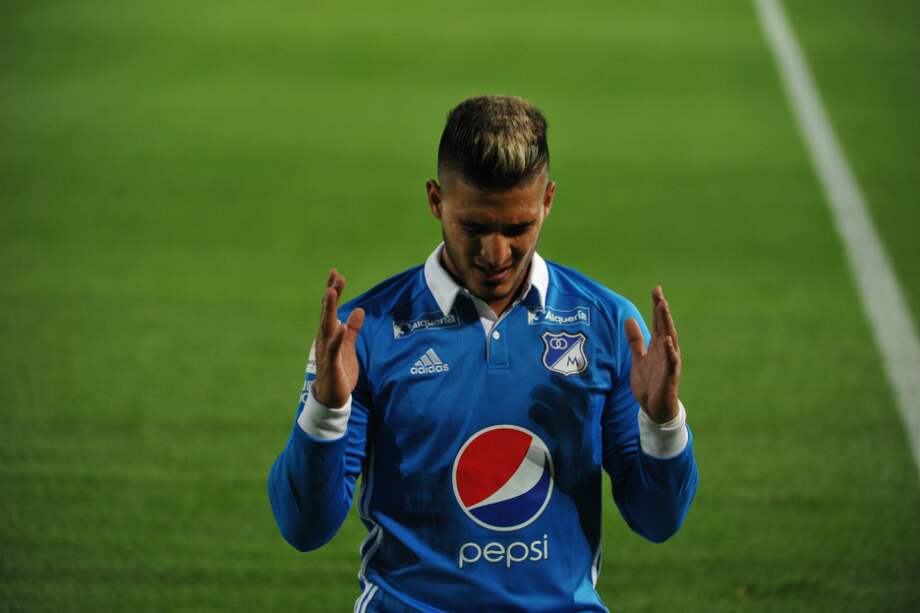 Jacobo Salvador Kouffaty lleva dos tantos anotados con la camiseta de Millonarios. / Gustavo Torrijos